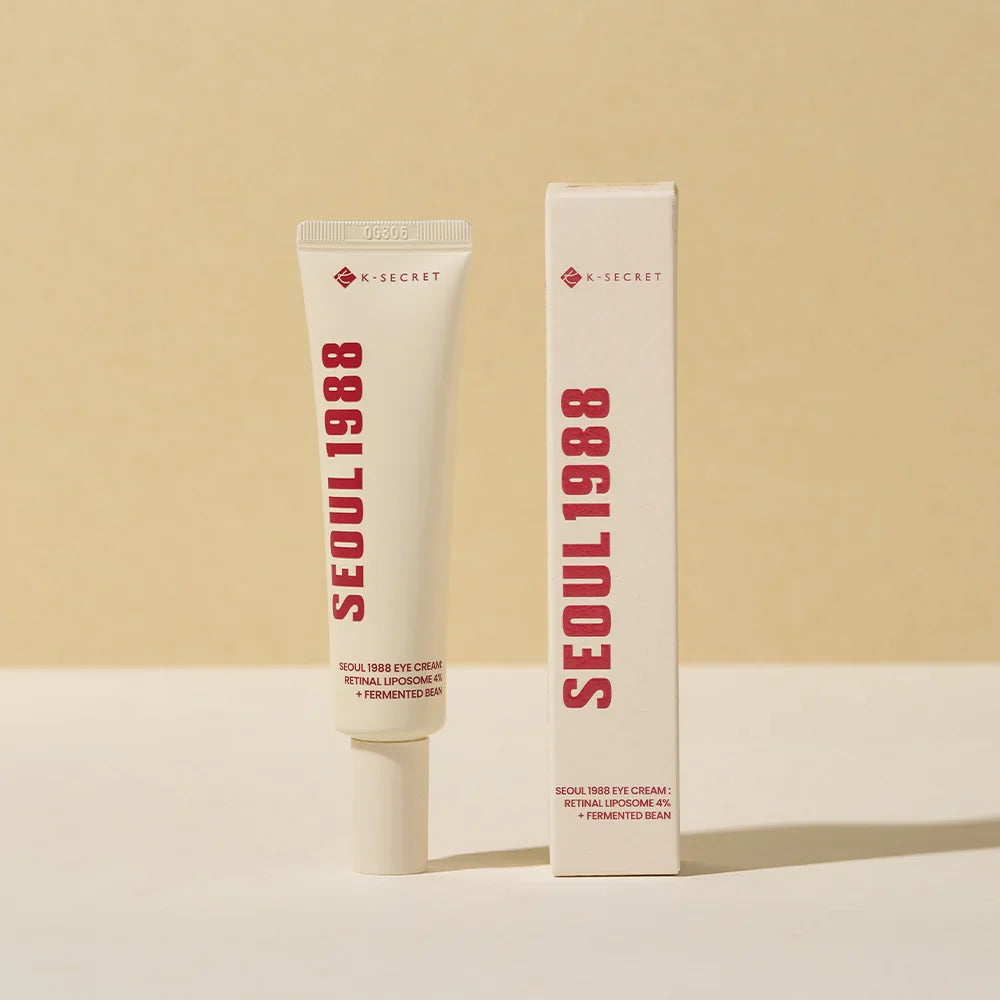 K-SECRET Seoul 1988 Eye Cream : Retinal Liposome 4% + Fermented Bean - 30ml kuwait shop 