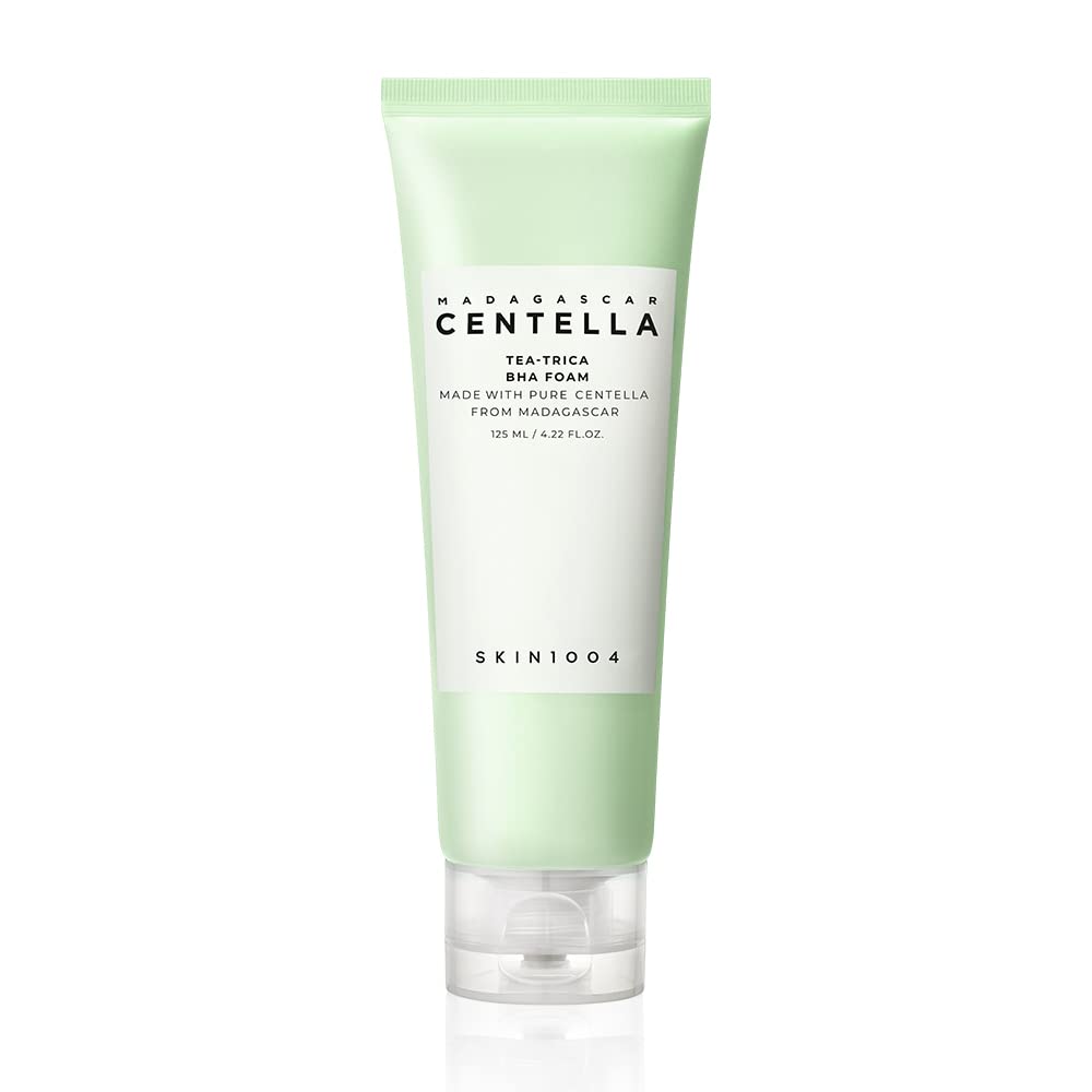 Skin1004 Madagascar Centella Tea-Trica BHA Foam cleanser
