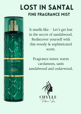 Lost in Santal Fine Fragrance Mist egypt