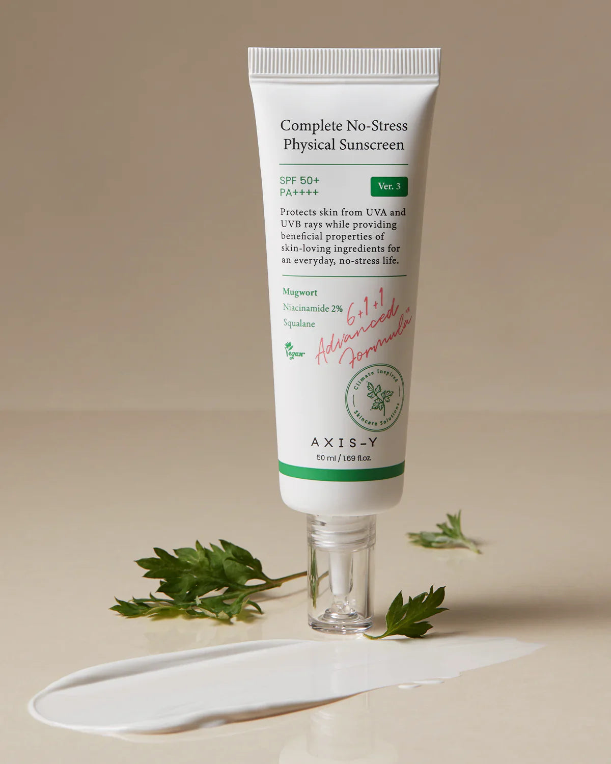 AXIS-Y Complete No-Stress Physical Sunscreen (V3) – SPF 50+ PA++++ Broad Spectrum Protection kuwait shop