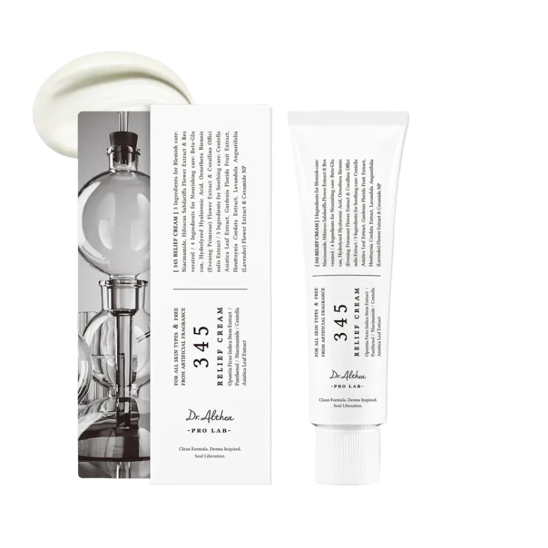 Buy 345 Relief Cream in Kuwait – Ideal for Sensitive Skin. Reduces Redness, Provides Intense Hydration, and Strengthens the Skin Barrier. Shop Now!