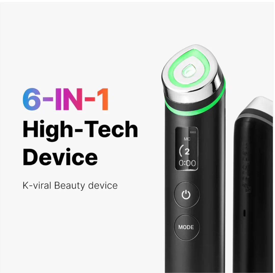 Medicube Age-R Booster Pro – Advanced microcurrent and red light therapy device for firmer, youthful skin in Kuwait.