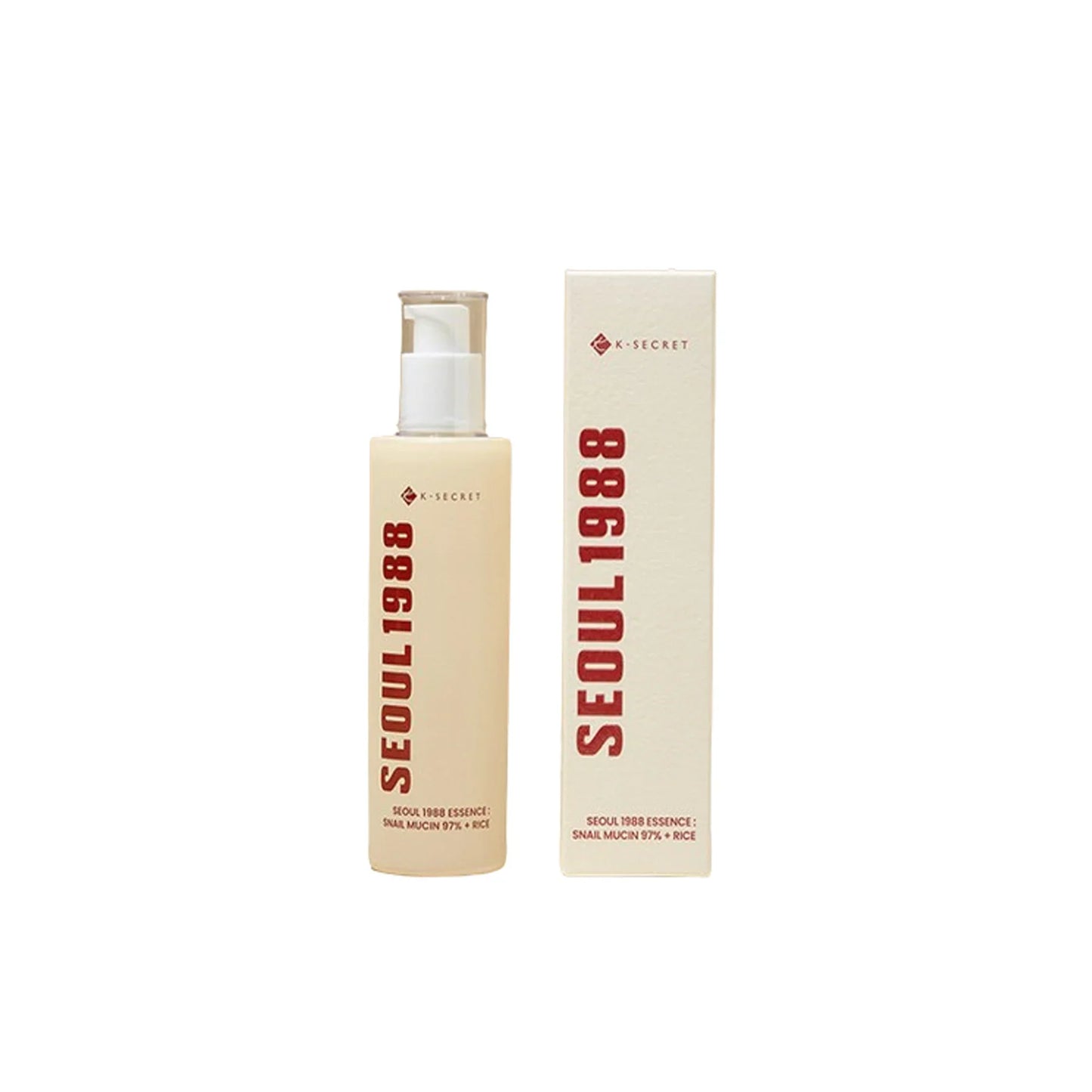 K-Secret Seoul 1988 Snail Mucin 97% + Rice Extract Essence 100ml