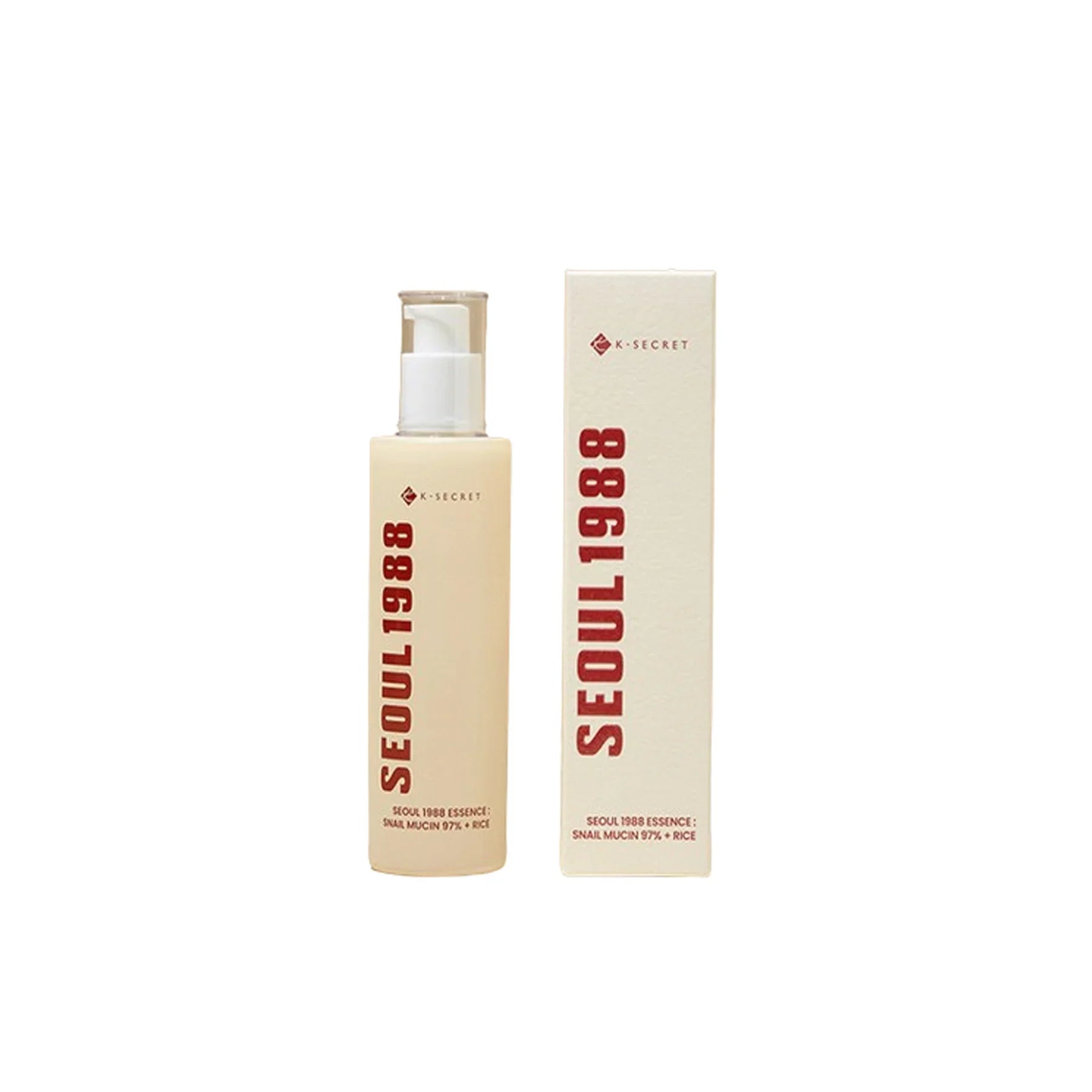 K-Secret Seoul 1988 Snail Mucin 97% + Rice Extract Essence 100ml