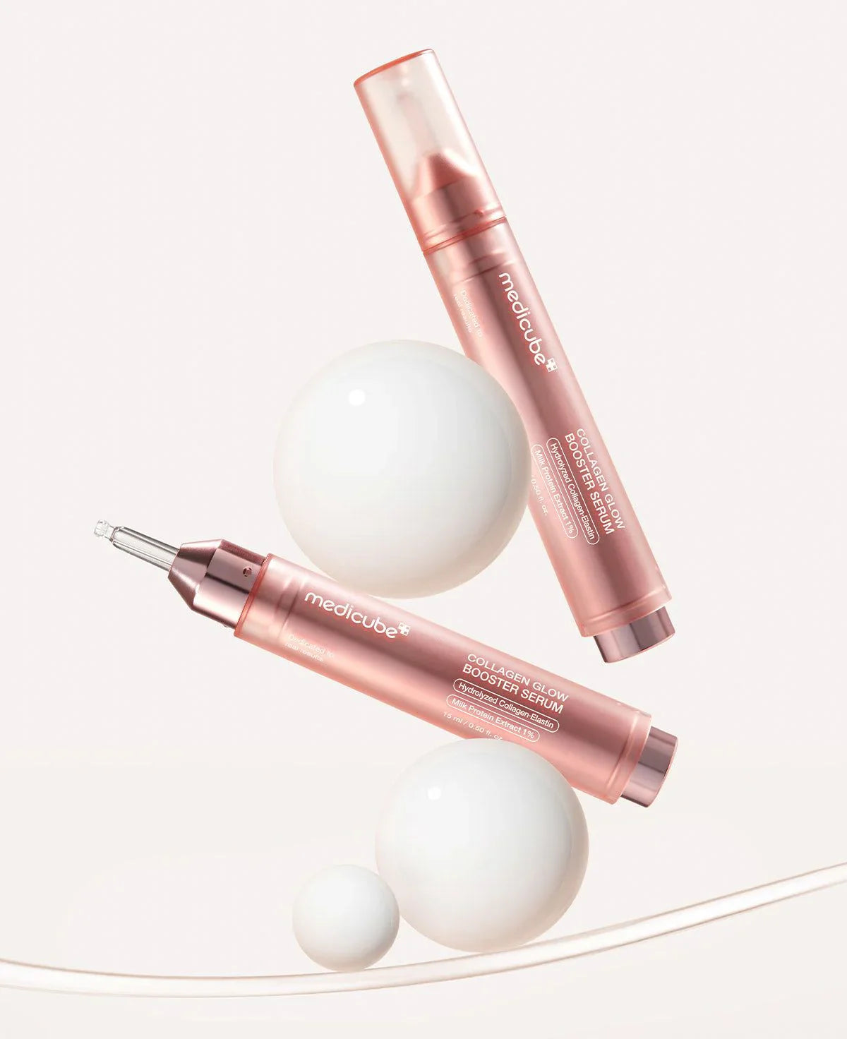 Medicube Collagen Serum texture and packaging Kuwait