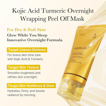 Medicube Kojic Acid Turmeric Night Mask original in Kuwait