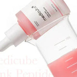 Medicube PDRN Pink Peptide Serum packaging and texture Kuwait