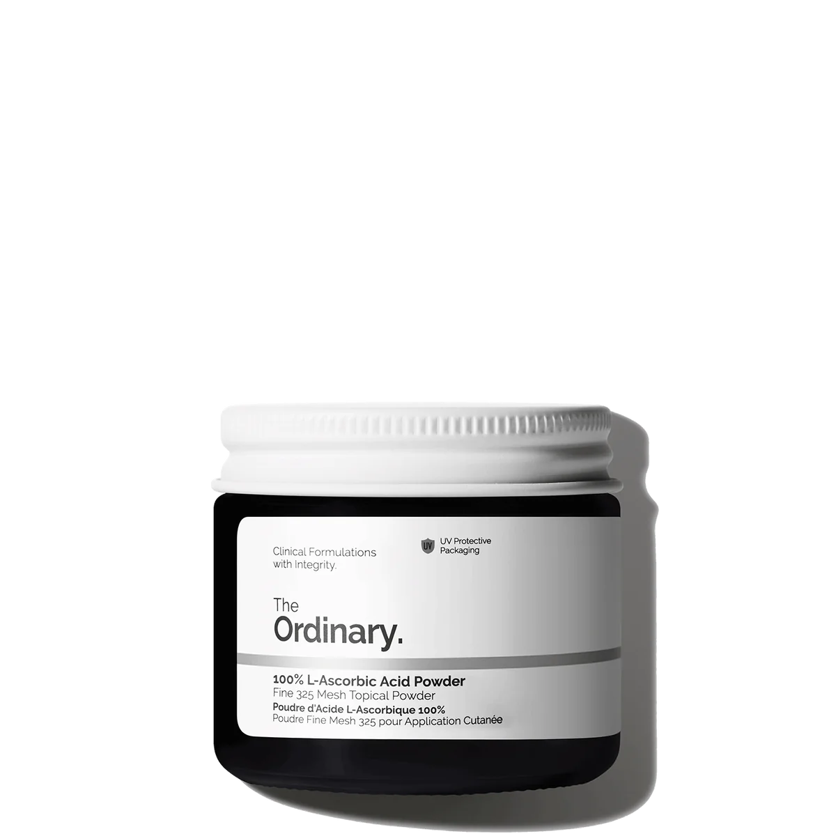 The Ordinary 100% L-Ascorbic Acid Powder 20g jar pure vitamin C Egypt