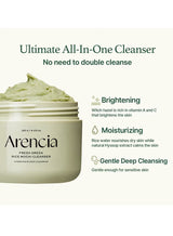 Buy Arencia Green Rice Mochi Cleanser in Kuwait Skin Valet